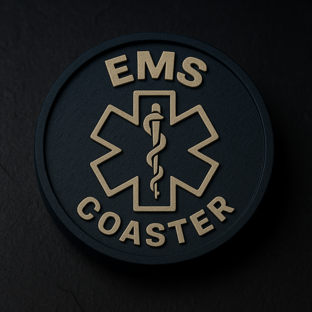 EMS Star of Life Coaster
