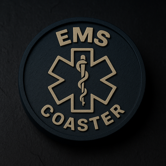 EMS Star of Life Coaster